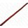 Wasserschlangen Leder Tube 10mm_Mineral Red Shiny