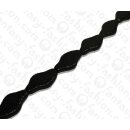 Watersnake leather Flat Irregular Oval...