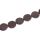 Rochenleder  round / ca.28x9mm / Brown / 14pcs.