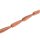 Stingray leather long teardrops / ca.50x15mm / Copper / 8pcs.