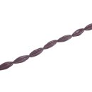 Rochenleder balimbing violet polish / ca.42x8mm / 10pcs.