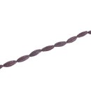 Stingray leather balimbing violet polish / ca.32x10mm /...