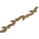 Rochenleder S form olive non polish / ca.50x13x6mm / 7pcs.