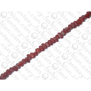 resin opaque deep red nuggets 8x5mm IS