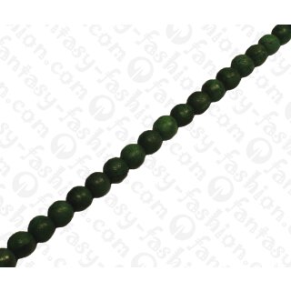 Cane Toad Leather Round Beads 10mm_Lime Green Shiny