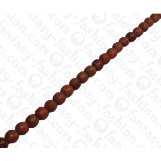 Cane Toad Leather Round Beads 10mm_Burgundy Shiny