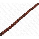 Froschleder Round Beads 10mm_Burgundy Shiny