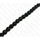 Froschleder Round Beads 15mm_Dark Blue Shiny