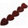 Froschleder Heart Shape 35x15mm