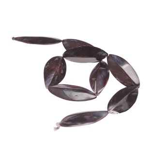 Shell oyster Flat oval 4 segments / 45x20x7mm