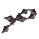 Muschel oyster double cone sharp corner / 55x25mm