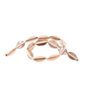 Muschel MOP balimbing / 28x10mm