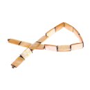 Muschel MOP flat square / 28x14x4mm