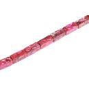 shell paua  rectangle / 26x10mm