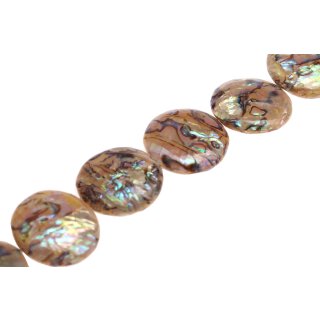 Shell paua  ufo laminated / 42mm