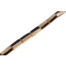 Muschel MOP / Blackpin cylinder w/coco  / 30x15mm