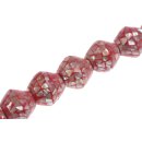 Muschel abalone double cone cracking / 25x30mm