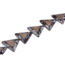 Muschel agate-brownlip triangle / 45mm