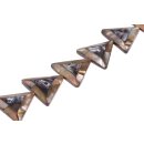 Shell brownlip-agate triangle / 45mm