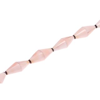 Shell red lips double cone   / 52x22mm