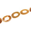 Muschel MOP oval ring / 30mm