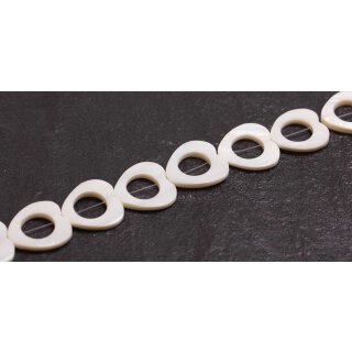 Shell cabibi heart   / 25mm