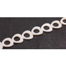 Muschel cabibi heart   / 25mm