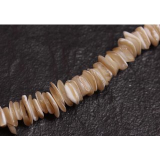 Muschel troca  square irregular slice / 10mm