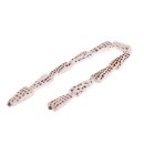 Shell cowrie teardrop tiger / 45x16mm