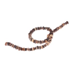 Shell brownlip square cut nuggets / 10x3mm