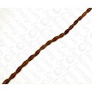 Water Bufallo Horn Doube Cone Golden Shiny 10mm