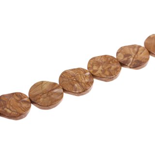 Stone Picture jasper flat irregular / 35mm.