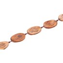 Stone Agate Flat oval / 40mm.