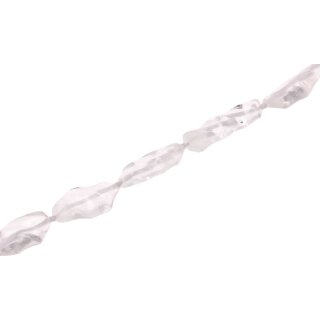 Stein Perlen Crystal long twist / 50mm.