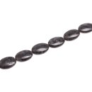 Stone Black pietersite oval / 30mm.