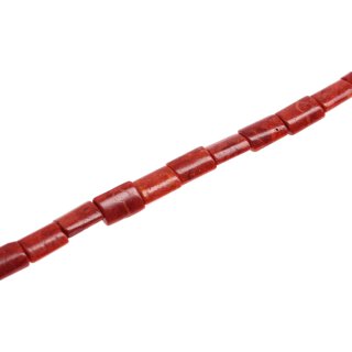 Stein Perlen Sponge coral square / 18mm.