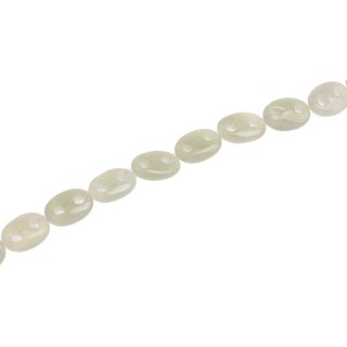 Stone New jade oval ring / 20mm.