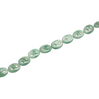 Stein Perlen Green aventurine oval ring / 20mm.