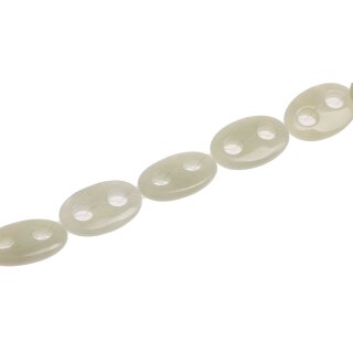 Stone New jade oval ring / 35mm.