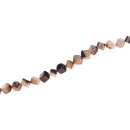 Stone Iron zebra jasper dice / 10mm.