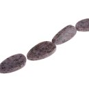 Stein Perlen Purple kiwi jasper oval / 60mm.