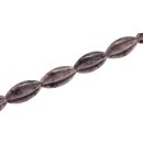 Stein Perlen Purple kiwi jasper balimbing / 40mm.