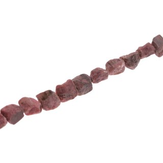 Stein Perlen Ruby irrigular / 16mm.