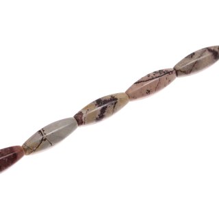 Stone Red giraffe jasper Olive / 40mm.