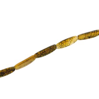 Stone Green agate long   / 38mm.