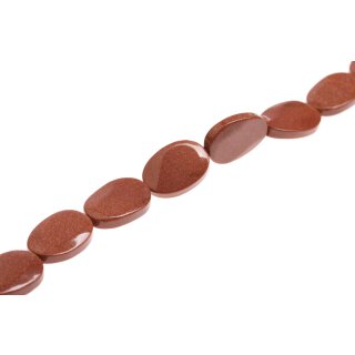 Stone Brown sand oval twist / 35mm.