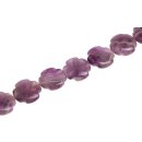 Stein Perlen Amethyst flower / 25mm.