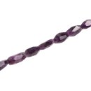 Stone Amethyst oval faceted / 22mm.
