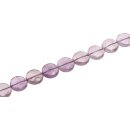 Stein Perlen Amethyst flat round faceted / 18mm.