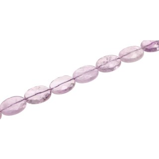 Stone Amethyst oval faceted / 25mm.